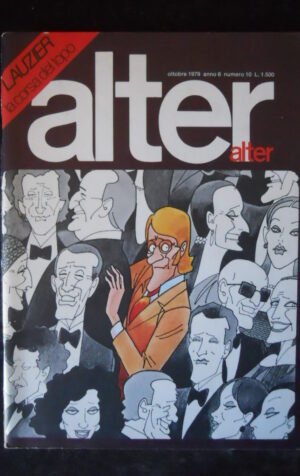 ALTER ALTER n°10 1979 Lauzier Moebius Chantal Montellier  [G288]