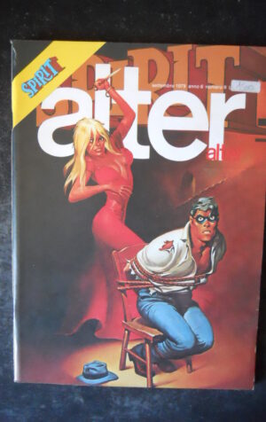 ALTER ALTER 9 1979 Sergio Toppi Spirit Will Eisner  [G367]