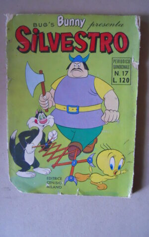 BUG'S BUNNY presenta SILVESTRO n°17 1962 Cenisio [G287] DISCRETO