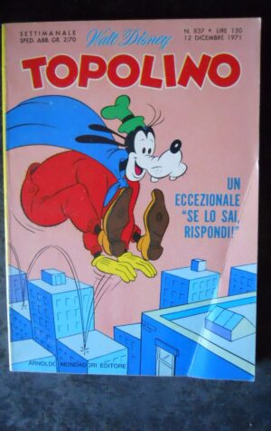 TOPOLINO n°837      [W26]