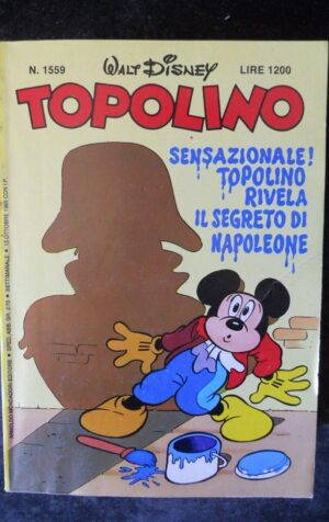 TOPOLINO n°1559      [W14]