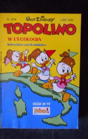TOPOLINO n°1578      [W14]