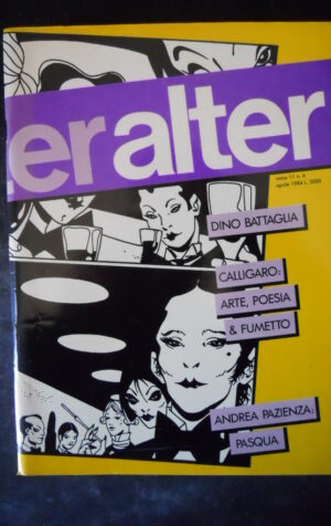 ALTER ALTER 4 1984 Dino Battaglia Calligaro Arte e Poesia  [G367]