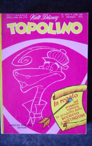 TOPOLINO n°1015      [W26]