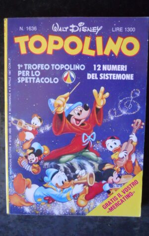 TOPOLINO n°1636      [W14]