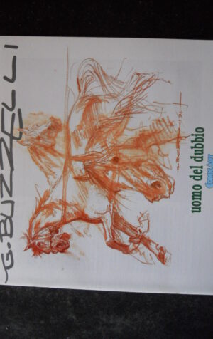 Guido Buzzelli Uomo del Dubbio Comic Art 1992  [G369]