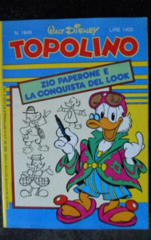 TOPOLINO n°1649      [W27]