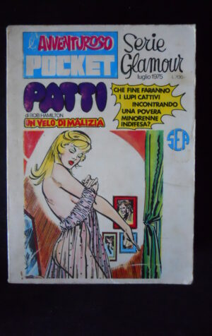 L' Avventuroso Pocket n°4 1975 Patti di Bob Hamilton edizioni SEA  [G837]
