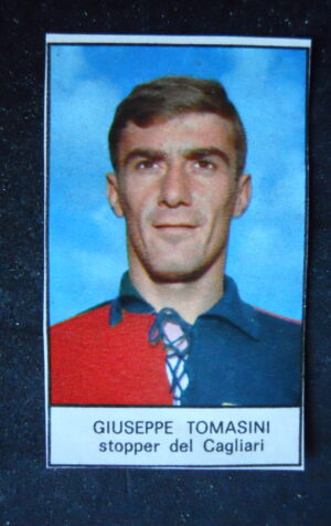 FIGURINA Calciatori Giornalino 1968-69 CAGLIARI GIUSEPPE TOMASINI  [AFZ]
