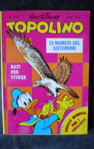 TOPOLINO n°1591      [W27]