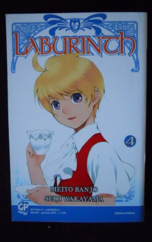 Labyrinth Vol.4 2010 Meito Banjo Seiji Wakayama edizione Gp Manga [G722]