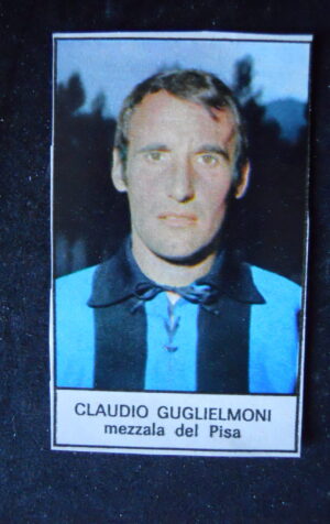 FIGURINA Calciatori Giornalino 1968-69 PISA CLAUDIO GUGLIELMONI  [AFZ]