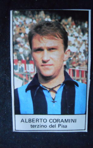 FIGURINA Calciatori Giornalino 1968-69 PISA ALBERTO CORAMINI  [AFZ]