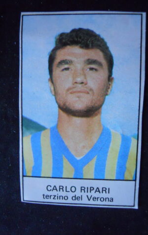 FIGURINA Calciatori Giornalino 1968-69 VERONA CARLO RIPARI  [AFZ]