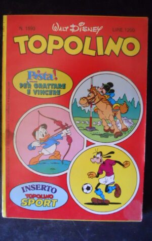 TOPOLINO n°1593      [W15]