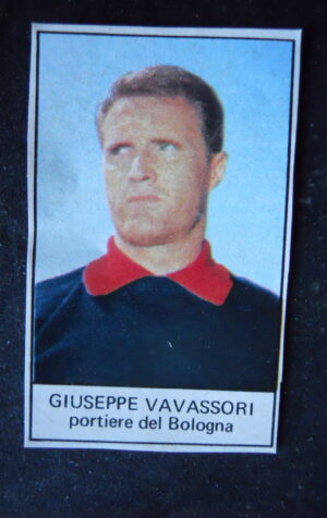 FIGURINA Calciatori Giornalino 1968-69 BOLOGNA GIUSEPPE VAVASSORI  [AFZ]