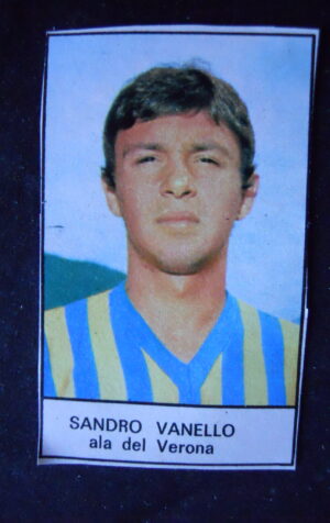 FIGURINA Calciatori Giornalino 1968-69 VERONA SANDRO VANELLO  [AFZ]