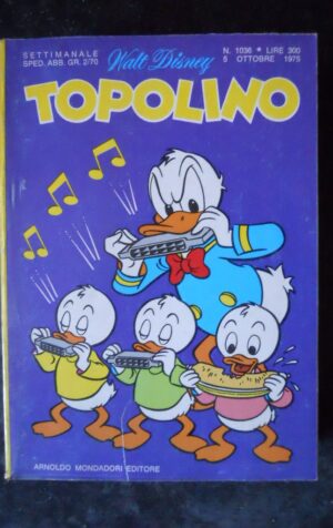 TOPOLINO n°1036      [W27]