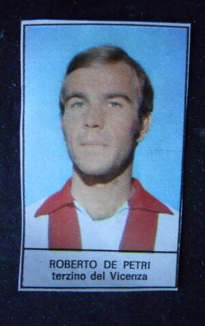 FIGURINA Calciatori Giornalino 1968-69 VICENZA ROBERTO DE PETRI  [AFZ]