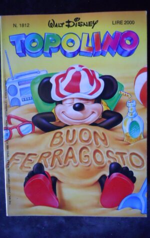 TOPOLINO n°1812      [W27]