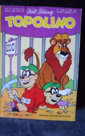 TOPOLINO n°1138      [W27]