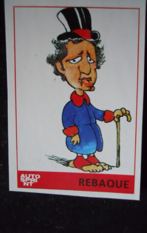 FIGURINA STICKERS AUTOSPRINT 1979 HECTOR REBAQUE  [AFZ]