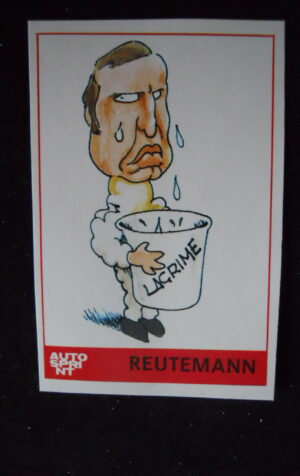 FIGURINA STICKERS AUTOSPRINT 1979 CARLOS REUTEMANN  [AFZ]