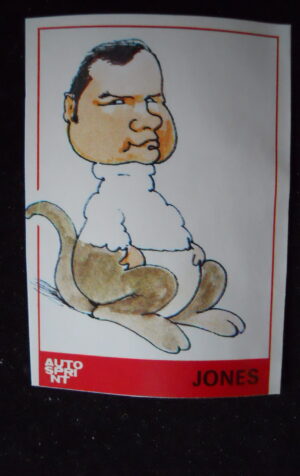FIGURINA STICKERS AUTOSPRINT 1979 ALAN JONES  [AFZ]