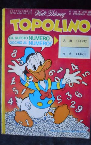 TOPOLINO n°1211      [W15]