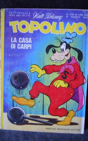 TOPOLINO n°1187      [W27]