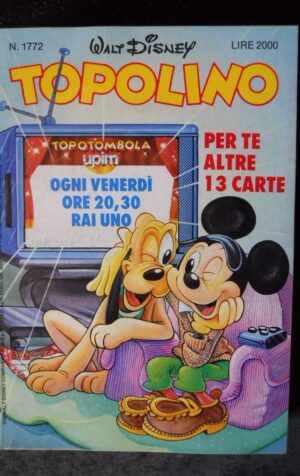 TOPOLINO n°1772      [W28]