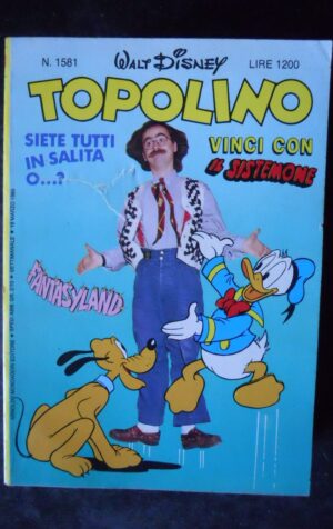 TOPOLINO n°1581      [W16-1]
