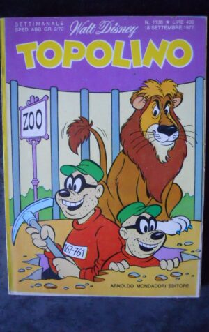TOPOLINO n°1138      [W16]