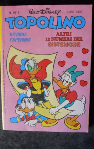 TOPOLINO n°1619      [W28]