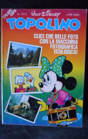 TOPOLINO n°1810      [W16]