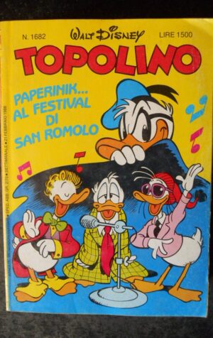 TOPOLINO n°1682      [W28]