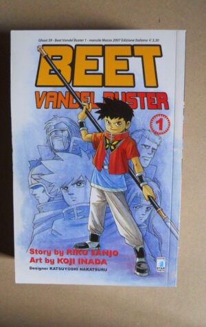 BEET VANDEL BUSTER n°1 Riku Sanjo Manga Star Comics   [G370E]