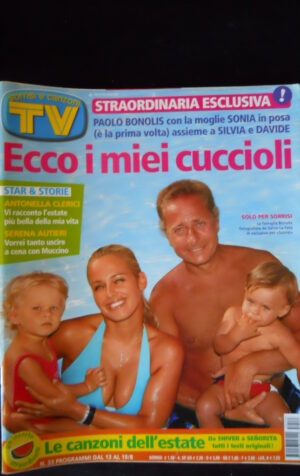 TV SORRISI E CANZONI n°33 2005 Paolo Bonolis Clerici Serena Autieri  [LOTM2]