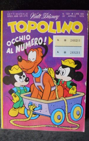TOPOLINO n°1221      [W28]