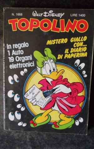 TOPOLINO n°1668      [W28]
