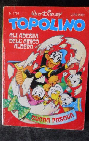 TOPOLINO n°1794      con adesivo [W28]