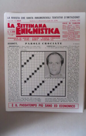 La Settimana Enigmistica n°3054 1990  [H048]