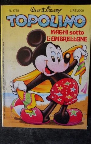 TOPOLINO n°1758      [W28]