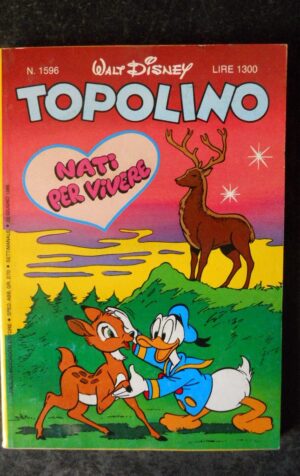 TOPOLINO n°1596      [W28]