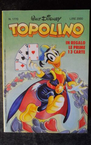 TOPOLINO n°1770      [W28]