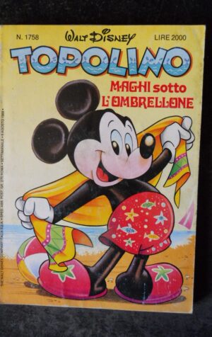 TOPOLINO n°1758      [W28]
