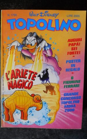 TOPOLINO n°1790      [W28]