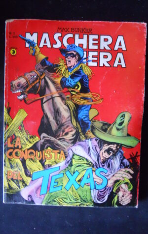 MASCHERA NERA n°2 1977 edizioni Corno  [P28]