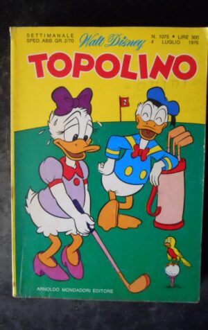 TOPOLINO n°1075      con timbro di fumetteria [W29]