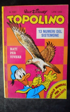 TOPOLINO n°1591      [W29]